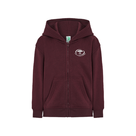 Hoodie com fecho criança